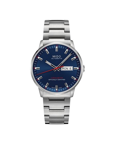 Orologio Mido Uomo COMMANDER CHRONOMETER in Acciaio M021.431.11.041.00 - M021.431.11.041.00